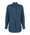 Long Sleeve Soft Quinn Top - Ocean