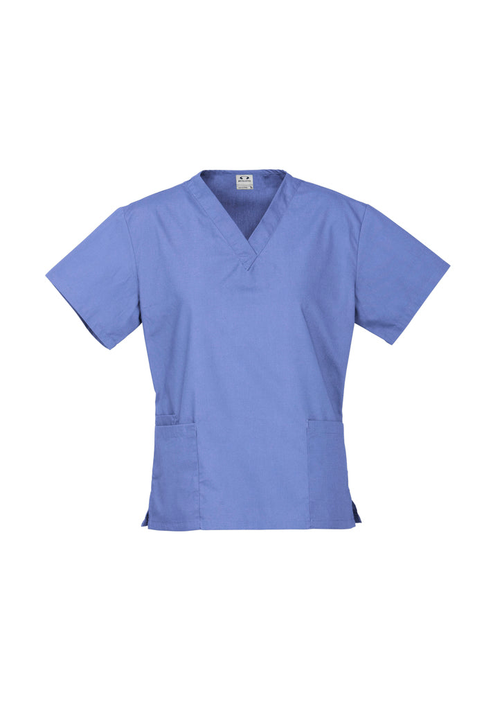 Ladies Classic Scrub Top - Black