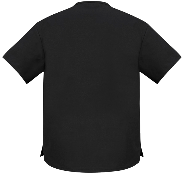 Unisex Classic Scrub Top - Black