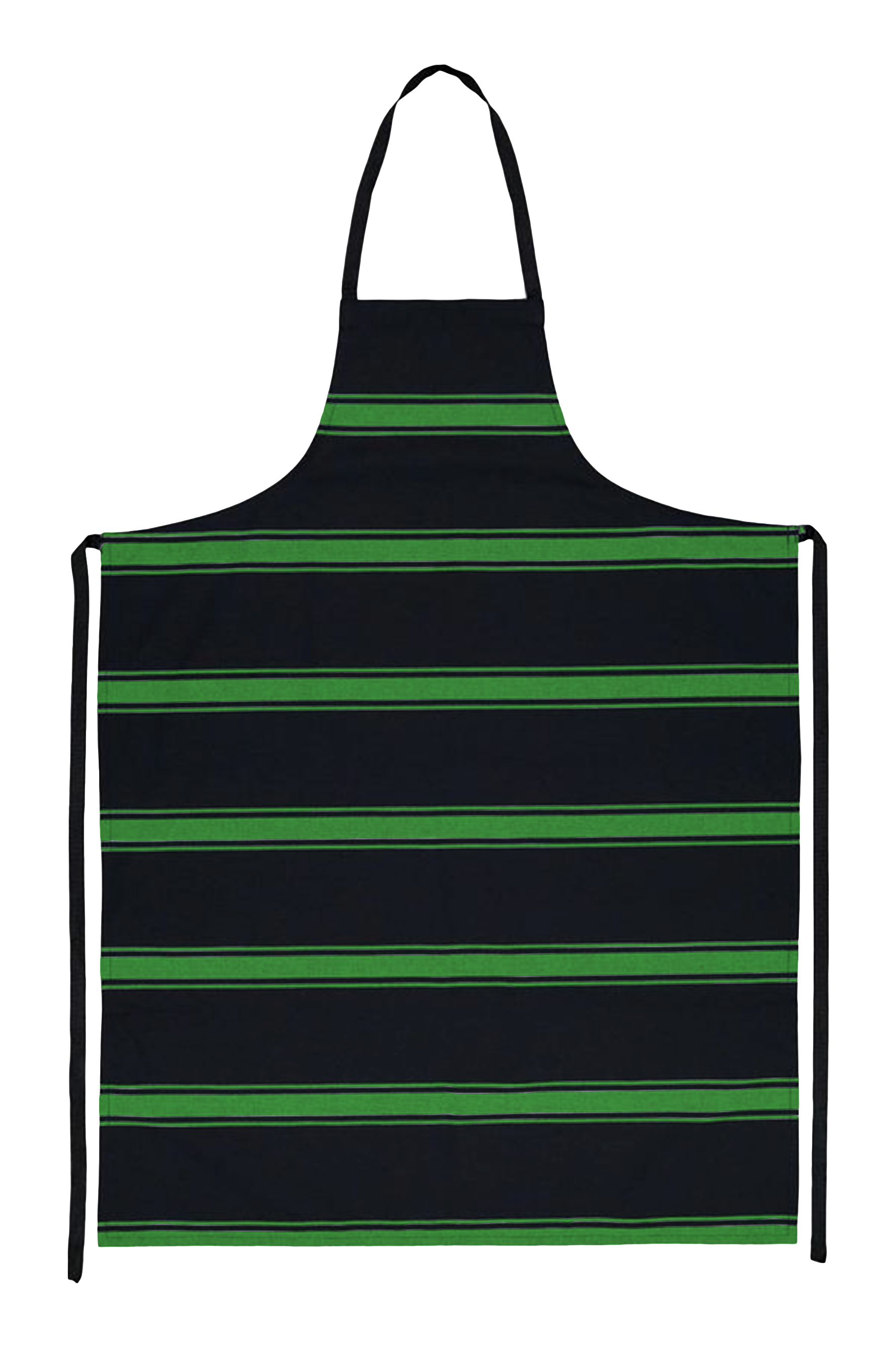 Bratting Stripe Butchers Apron - Black/Red