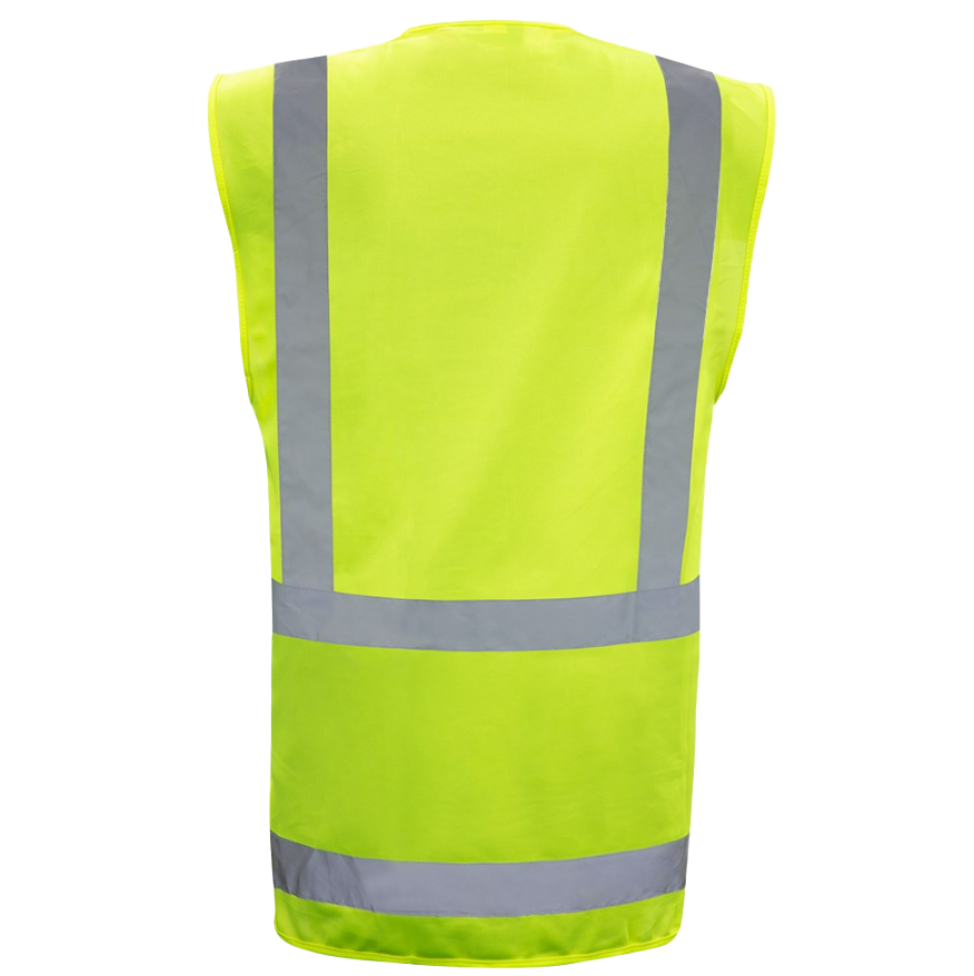 Day/Night Safety Vest - Fluorescent Yellow