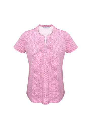 Advatex Ladies Ella Diamond Pleat Knit Top