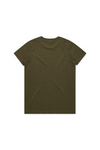 Women's Maple T-Shirt - Army