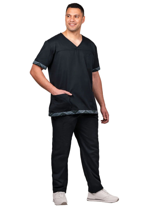 Unisex Adrienne Whitewood Scrub Top - He Kakano