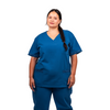 Unisex Adrienne Whitewood Scrub Top - Te Kahikatea