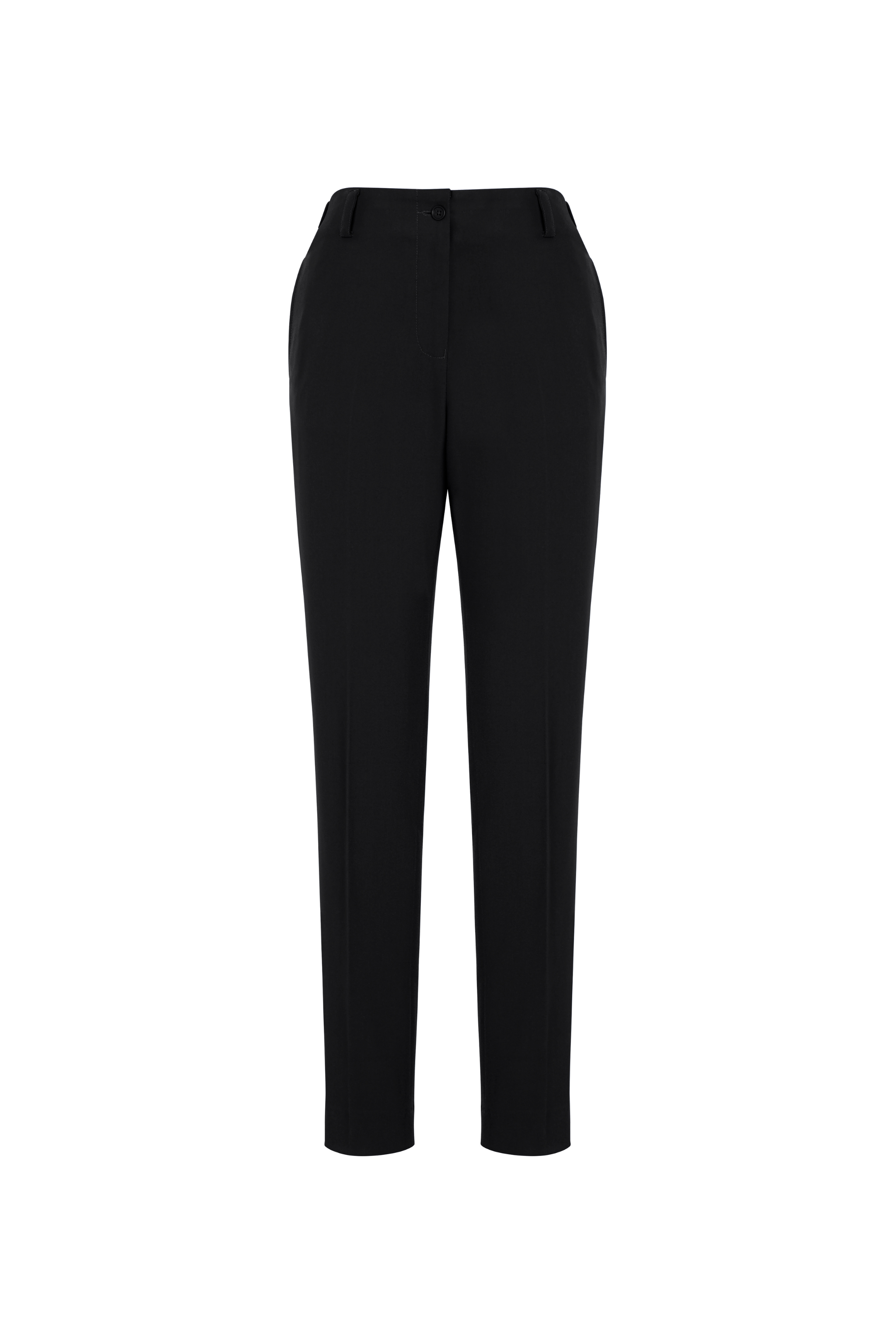 Womens Bandless Elastic Waist Pant