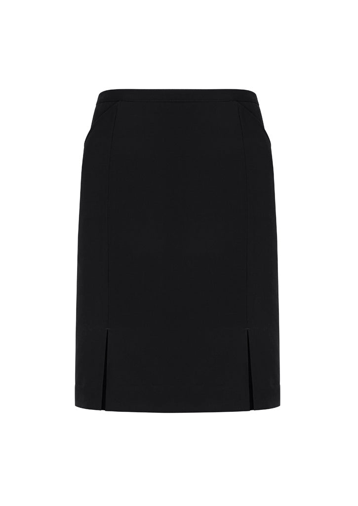 Womens Front Pleat Straight Skirt