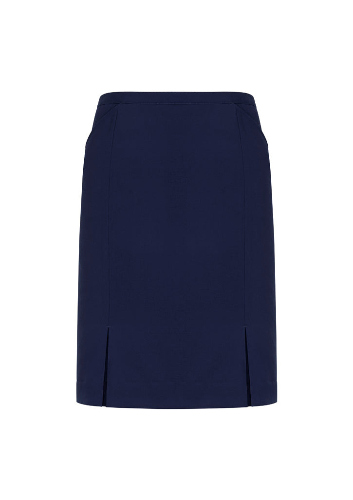 Womens Front Pleat Straight Skirt