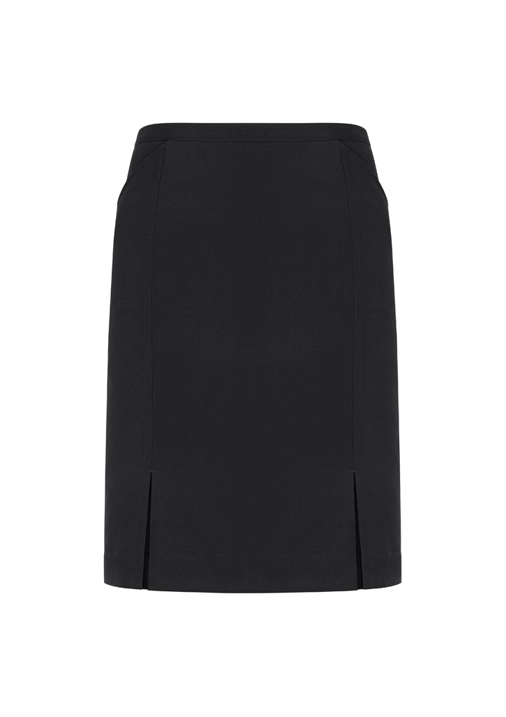 Womens Front Pleat Straight Skirt