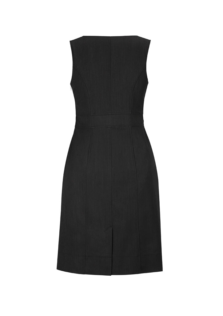 Ladies Sleeveless Side Zip Dress