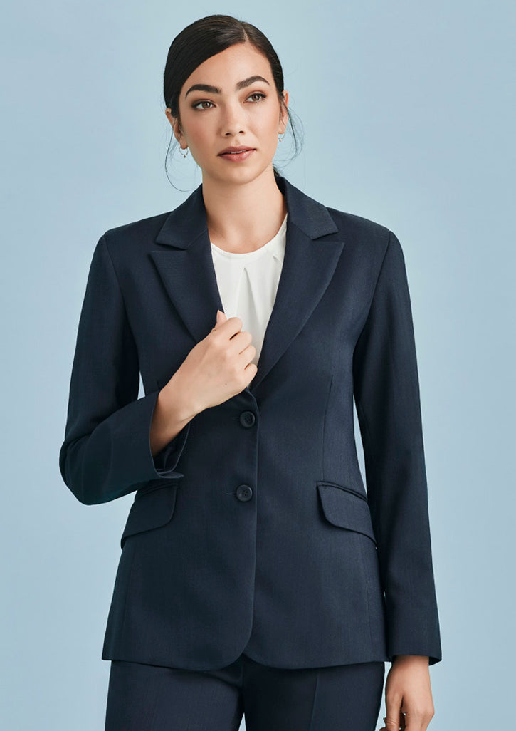 Longerline Jacket Plain