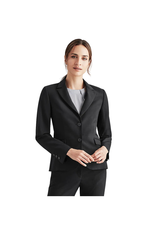 Ladies 2 Button Mid Length Jacket