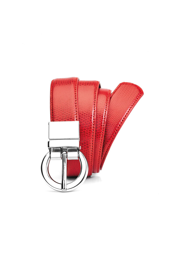 Ladies Leather Reversible Belt