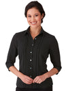 City Stretch Spot Blouse 3/4 Sleeve