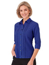 City Stretch Spot Blouse 3/4 Sleeve
