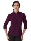 City Stretch Spot Blouse 3/4 Sleeve