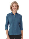 City Stretch Spot Blouse 3/4 Sleeve