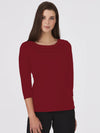 Eva Cowl Neck Top 3/4 Sleeve