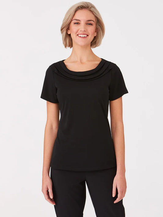 Eva Cowl Neck Top SSL