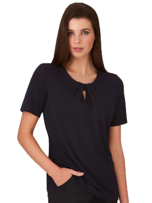 Women's Keyhole Knit Blouse
