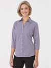 Pippa check 3/4 sleeve blouse