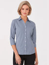 Pippa check 3/4 sleeve blouse