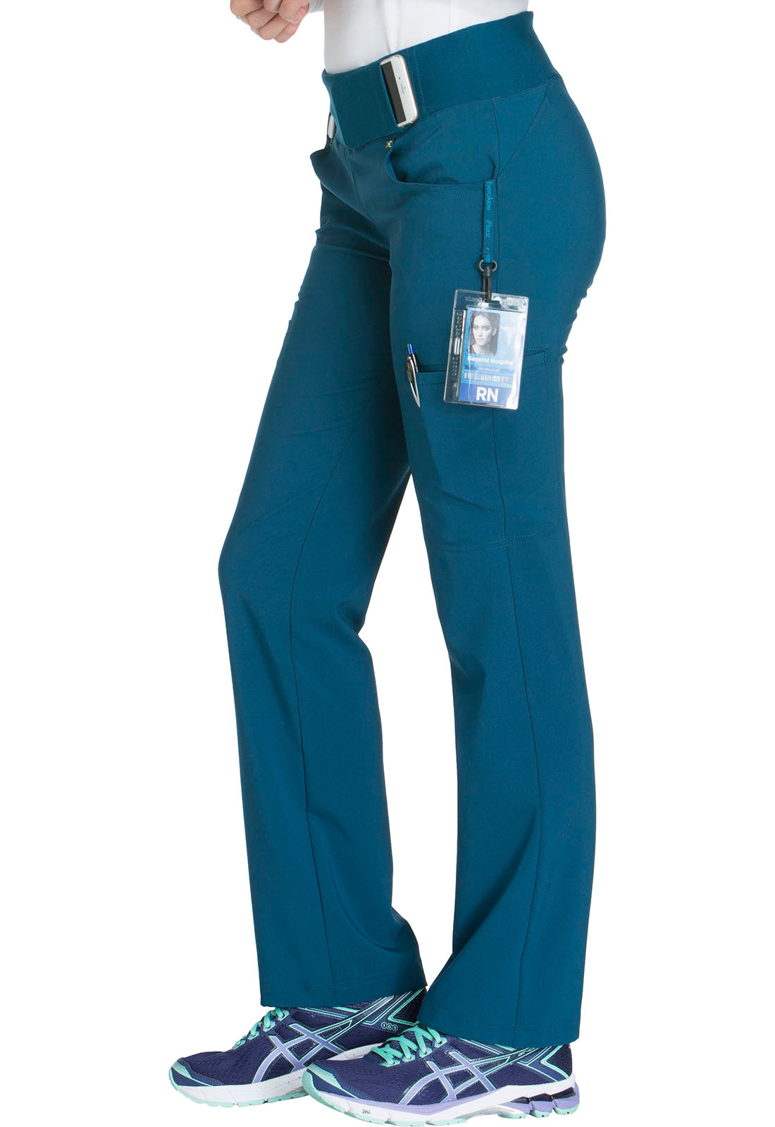 Cherokee Women's iFlex Mid Rise Pants