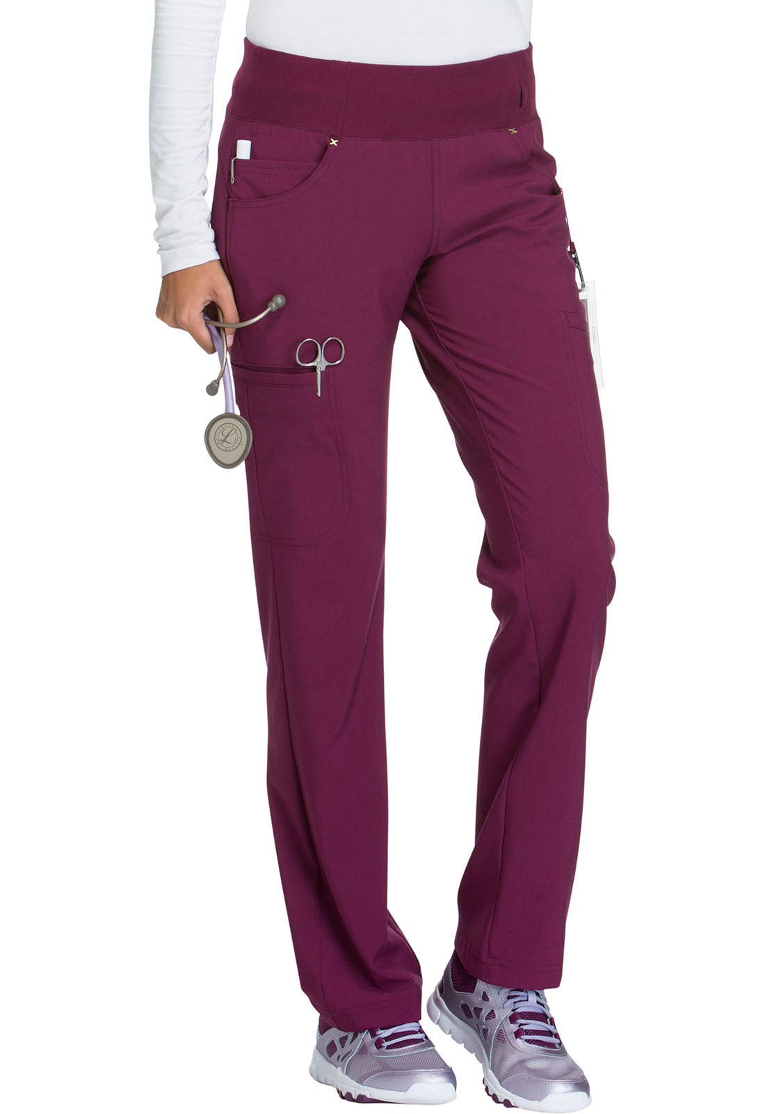 Cherokee Women's iFlex Mid Rise Pants