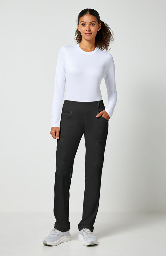 Cherokee Women's iFlex Mid Rise Pants