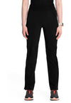 Mid Rise Tapered Leg Pull-on Pant