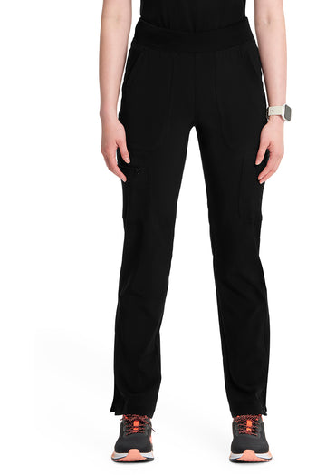Mid Rise Tapered Leg Pull-on Pant