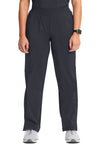 Mid Rise Tapered Leg Pull-on Pant