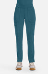 Mid Rise Tapered Leg Pull-on Pant