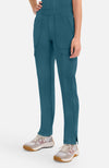 Mid Rise Tapered Leg Pull-on Pant