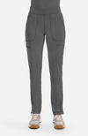 Mid Rise Tapered Leg Pull-on Pant
