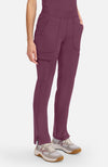 Mid Rise Tapered Leg Pull-on Pant