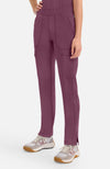 Mid Rise Tapered Leg Pull-on Pant