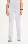 Mid Rise Tapered Leg Pull-on Pant