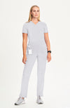 Mid Rise Tapered Leg Pull-on Pant