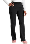 Women's Cherokee Atmos Mid Rise Pull-on Straight Leg Pant