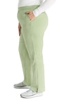 Women's Cherokee Atmos Mid Rise Pull-on Straight Leg Pant