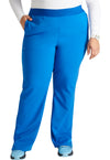 Women's Cherokee Atmos Mid Rise Pull-on Straight Leg Pant