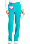 Women's Cherokee Atmos Mid Rise Pull-on Straight Leg Pant