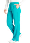 Women's Cherokee Atmos Mid Rise Pull-on Straight Leg Pant