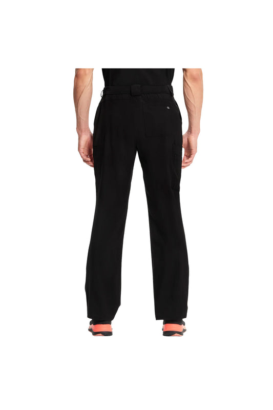 Cherokee Men's Infinity Fly Front Pant - Black