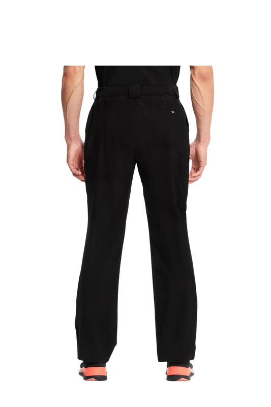 Cherokee Men's Infinity Fly Front Pant - Black