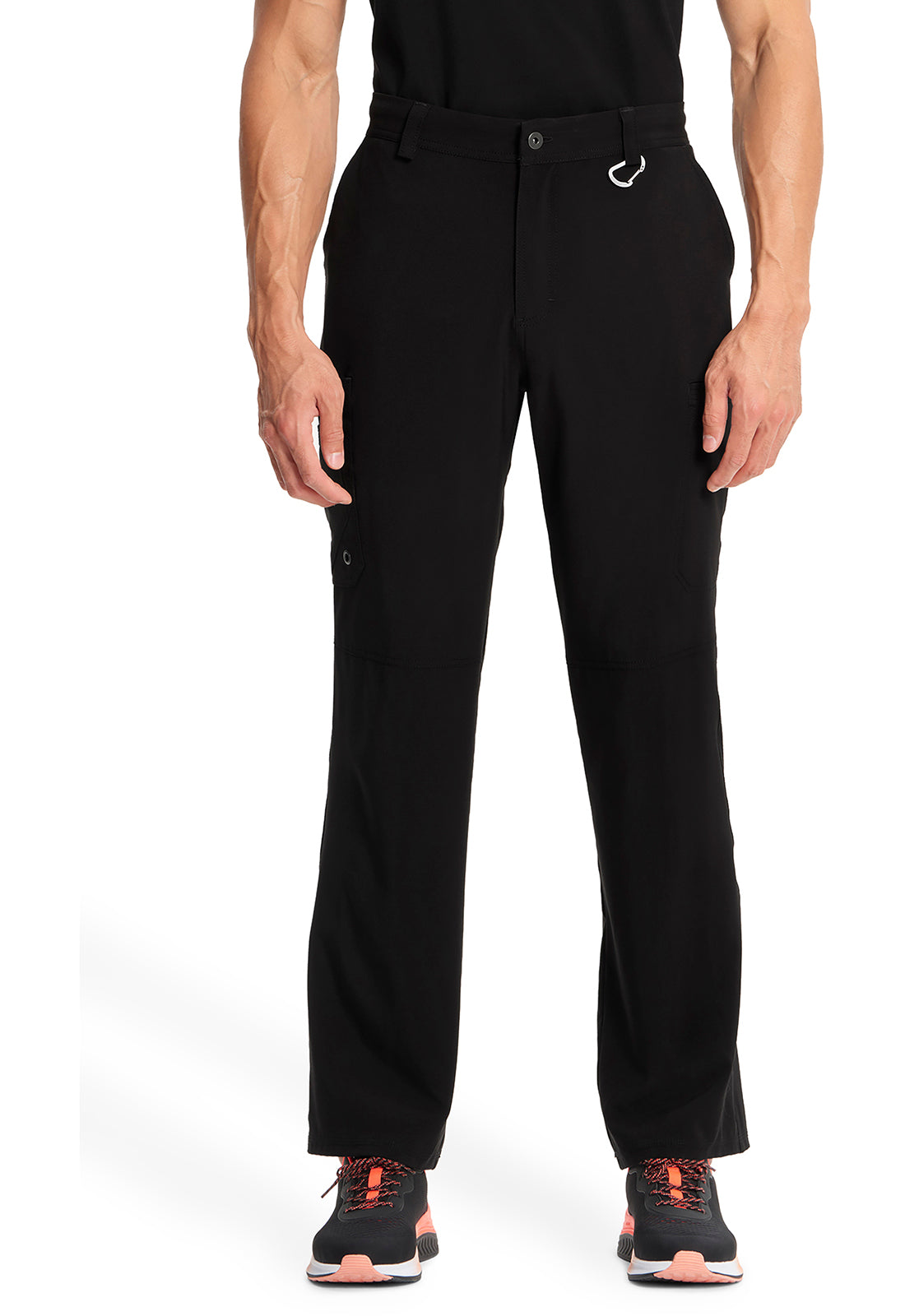 Cherokee Men's Infinity Fly Front Pant - Black