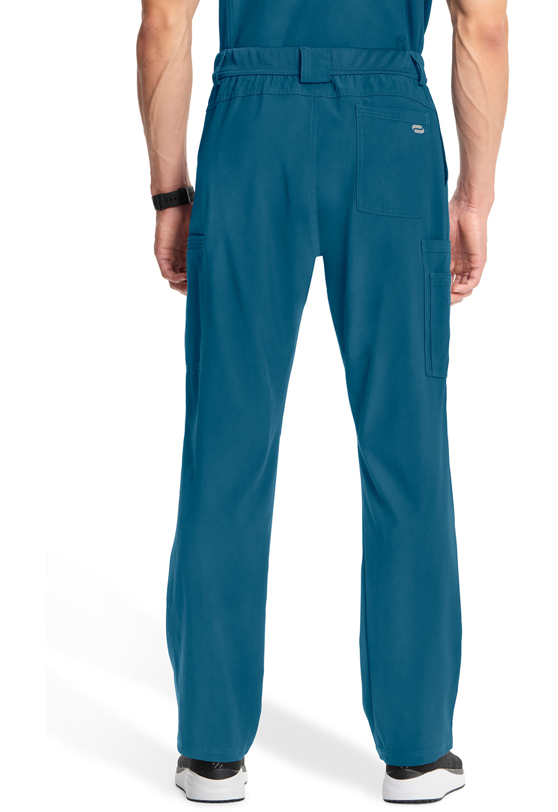 Cherokee Men's Infinity Fly Front Pant - Caribbean Blue