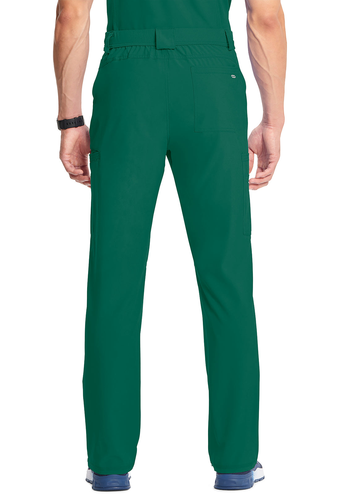 Cherokee Men's Infinity Fly Front Pant - Hunter Green