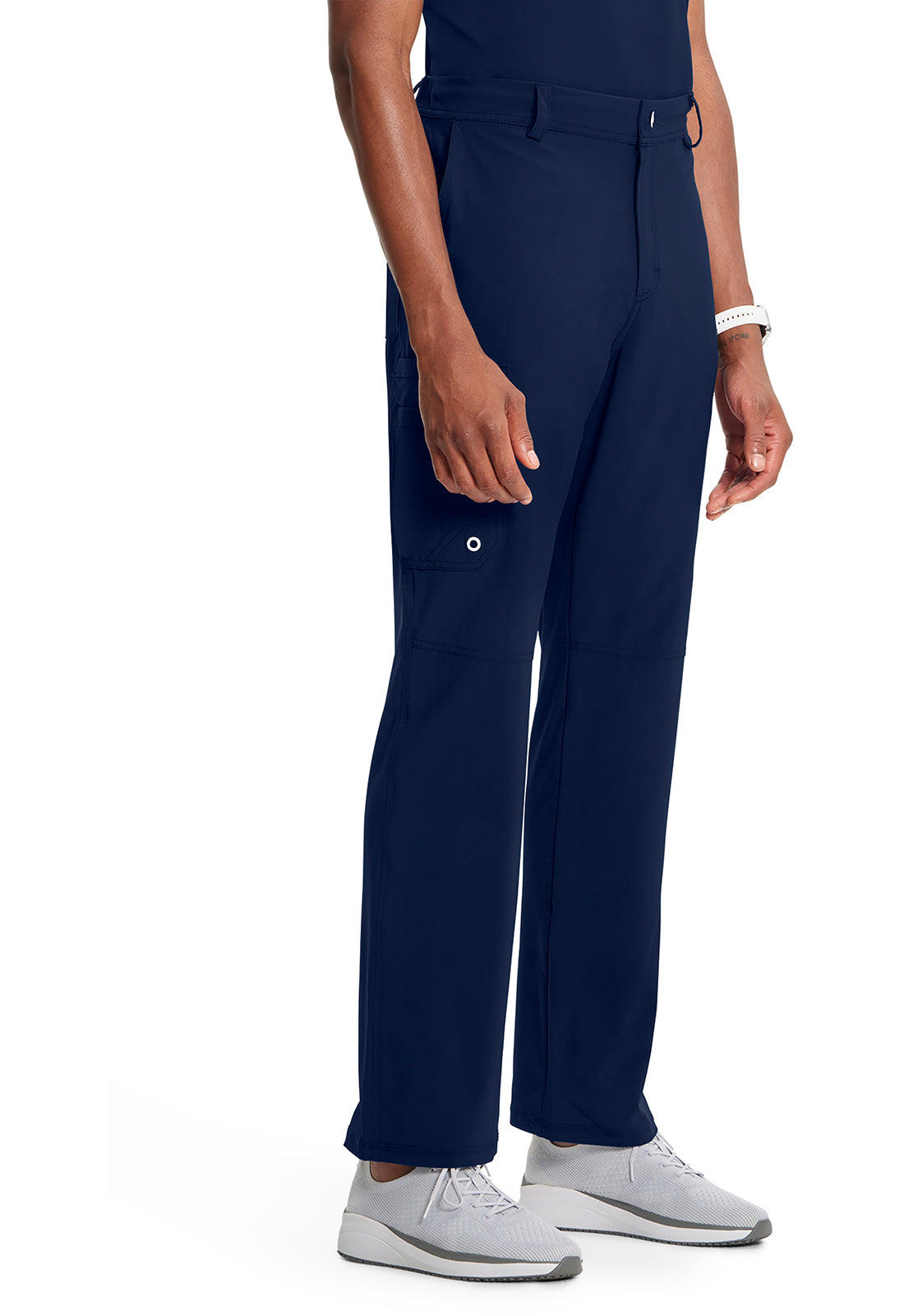 Cherokee Men's Infinity Fly Front Pant - Navy